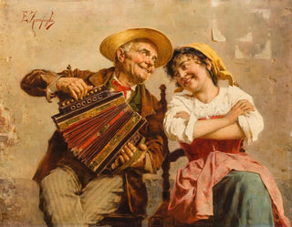 Eugenio Zampighi - The serenade.webp