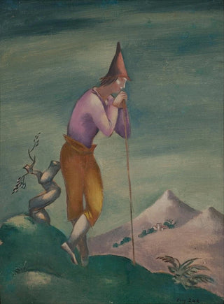 Eugeniusz Zak - Krajobraz z wdrowcem.webp