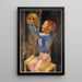 De jonge drinker - Eugeniusz Zak — ingelijst kunstwerk aan de muur