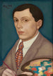 Self-portrait Painting - Eugeniusz Zak — artwork view