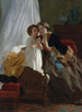 Avondgebed - Eugène-Ernest Hillemacher — weergave van het kunstwerk