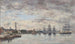 Antwerpen, boten op de Schelde - Eugène Boudin — weergave van het kunstwerk