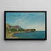 Beaulieu, de baai van de Mieren - Eugène Boudin — ingelijst kunstwerk aan de muur