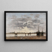 Berck, de terugkeer van de boten - Eugène Boudin — ingelijst kunstwerk aan de muur