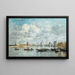 Camaret, de haven - Eugène Boudin — ingelijst kunstwerk aan de muur