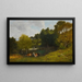 Omgeving van Honfleur - Eugène Boudin — ingelijst kunstwerk aan de muur