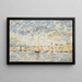 Honfleur, de haven - Eugène Boudin — ingelijst kunstwerk aan de muur