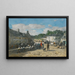 Jour de foire en Bretagne - Eugène Boudin — ingelijst kunstwerk aan de muur