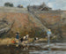 Laveuses aan de rand van een rivier - Eugène Boudin — weergave van het kunstwerk