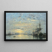Le Havre, bassin de l'Eure - Eugène Boudin — ingelijst kunstwerk aan de muur