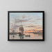 Le Havre, de haven van de toekomst - Eugène Boudin — ingelijst kunstwerk aan de muur