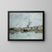 Le Port de Trouville - Eugène Boudin — ingelijst kunstwerk aan de muur
