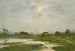 De oevers van de Touques tijdens de vloed - Eugène Boudin — weergave van het kunstwerk