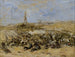 Pardon de Sainte-Anne-la-Palud - Eugène Boudin — weergave van het kunstwerk