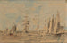 Port - Eugène Boudin — weergave van het kunstwerk