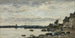 Rivage breton - Eugène Boudin — weergave van het kunstwerk