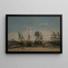 La côte de Portrieux, côte nord - Eugène Boudin — ingelijst kunstwerk aan de muur