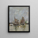 Trouville, de uitrusting van de sardinevissers - Eugène Boudin — ingelijst kunstwerk aan de muur