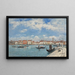 Venetië uitzicht vanaf San Giorgio - Eugène Boudin — ingelijst kunstwerk aan de muur