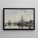 Uitzicht op Bordeaux vanaf de Quai des Chartrons - Eugène Boudin — ingelijst kunstwerk aan de muur