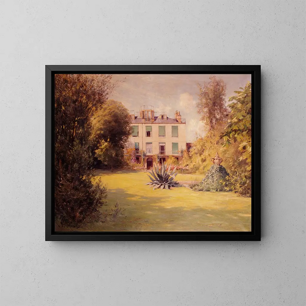 The House of Victor Hugo in Guernsey - Eugène Bourgeois — framed artwork on a wall
