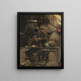 Eugne Buland - Un Patron or The lesson of the Apprentice.webp