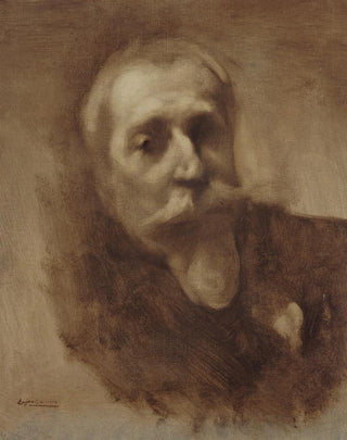 Eugne Carriere - Portrait dAnatole France 18441924 crivain.webp