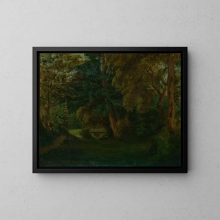 Eugne Delacroix - George Sands Garden at Nohant.webp