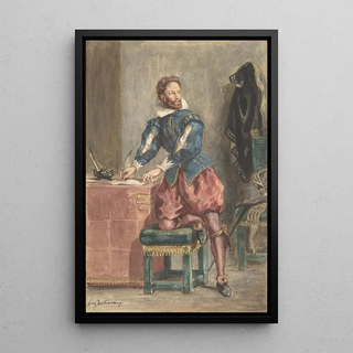 Eugne Delacroix - Mathurin Rgnier.webp