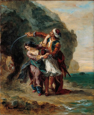 Eugne Delacroix - Selim and Zuleika.webp