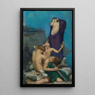 Eugne Emmanuel Lemercier - Study for Contemplation.webp