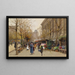 Bloemenmarkt La Madeleine - Eugène Galien-Laloue — ingelijst kunstwerk aan de muur