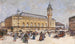 Gare de Lyon - Eugène Galien-Laloue — weergave van het kunstwerk