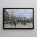 La Gare de l'Est - Eugène Galien-Laloue — ingelijst kunstwerk aan de muur