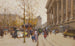 La Madeleine - Eugène Galien-Laloue — weergave van het kunstwerk