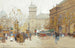 La Place du Châtelet - Eugène Galien-Laloue — weergave van het kunstwerk