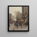 La Porte Saint-Denis Parijs - Eugène Galien-Laloue — ingelijst kunstwerk aan de muur