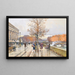 L'Assemblée nationale en de Concorde-brug - Eugène Galien-Laloue — ingelijst kunstwerk aan de muur