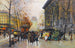 De Bloemenmarkt, La Madeleine - Eugène Galien-Laloue — weergave van het kunstwerk