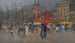 Le Moulin Rouge, Parijs - Eugène Galien-Laloue — weergave van het kunstwerk