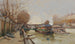Le Quai de la Seine - Eugène Galien-Laloue — weergave van het kunstwerk