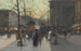 Bloemenmarkt La Madeleine - Eugène Galien-Laloue — weergave van het kunstwerk