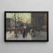 Bloemenmarkt La Madeleine - Eugène Galien-Laloue — ingelijst kunstwerk aan de muur