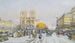 Notre-Dame - Eugène Galien-Laloue — weergave van het kunstwerk