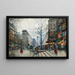 Parijs, de Poort Saint-Denis - Eugène Galien-Laloue — ingelijst kunstwerk aan de muur