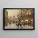 Place de la République - Eugène Galien-Laloue — ingelijst kunstwerk aan de muur