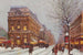 Theater van de Renaissance - Eugène Galien-Laloue — weergave van het kunstwerk