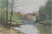 Oud Molen van Dennemont - Eugène Galien-Laloue — weergave van het kunstwerk