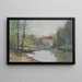 Oud Molen van Dennemont - Eugène Galien-Laloue — ingelijst kunstwerk aan de muur
