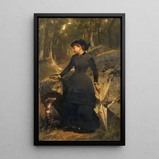 Eugne Giraud - Marie Giraud fille du peintre Charles Giraud nice dEugne Giraud.webp